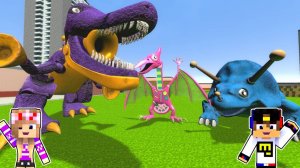 ПИАНОЗАВР ПОЖИРАТЕЛЬ СЛОМАННЫЙ МОД в МАЙНКРАФТ! ДЕВУШКА НУБ и ПРО ВИДЕО ТРОЛЛИНГ MINECRAFT