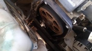 замена ремня генератора lada granta с не регулируемым кронштейном