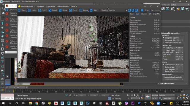 F-stop/shutter speed/ISO in corona camera and DSLR - PART 1 смотреть онлайн