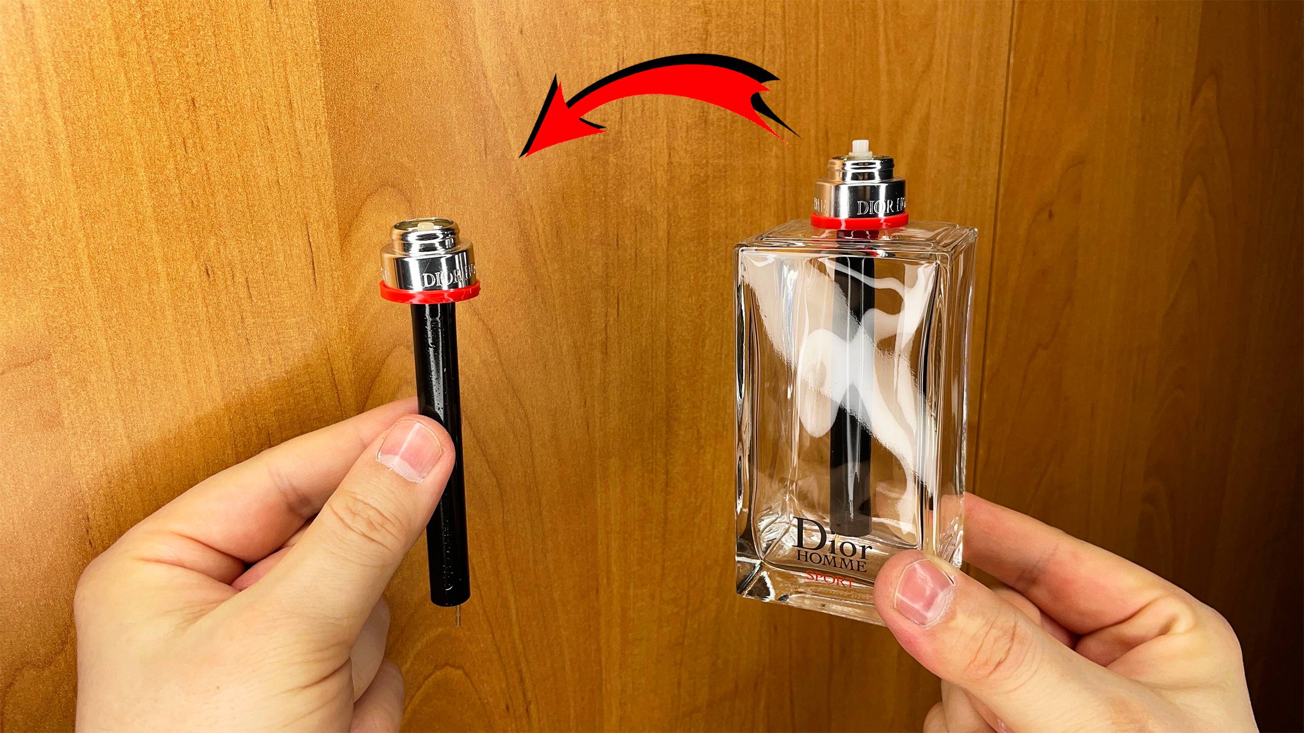 Как ОТКРЫТЬ ФЛАКОН с ПАРФЮМОМ, если там ещё остались духи?! ВСКРЫТИЕ ФЛАКОНА! смотреть онлайн