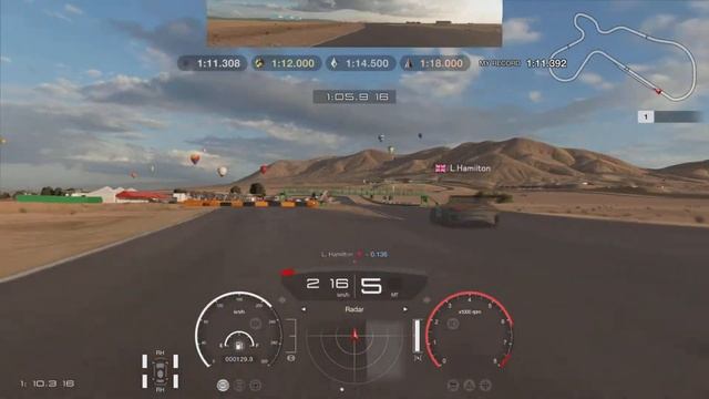 [GT Sport] Lewis Hamilton Time Trial Challenge | 4. Willow Springs смотреть онлайн