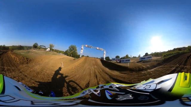 360 GoPro MAX Lap with Maxime Renaux - MXGP of Emilia Romagna 2020 #motocross смотреть онлайн