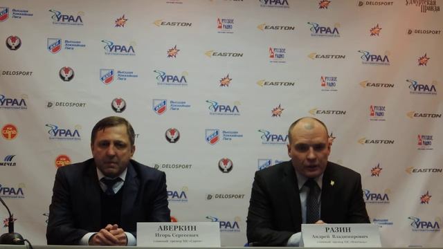 Пресс-конференция ХК "Ижсталь" - ХК "Саров" 12.02.2014 смотреть онлайн