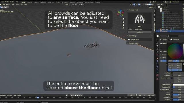 Procedural Crowds - Tutorial