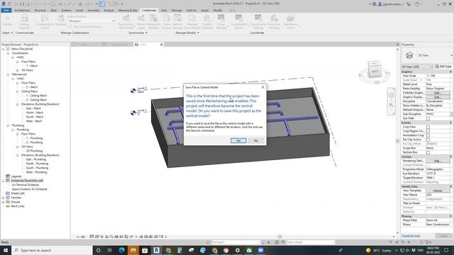 REVIT ; CREATING CENTRAL FILE /BIM 360/ WORK SHARING смотреть онлайн