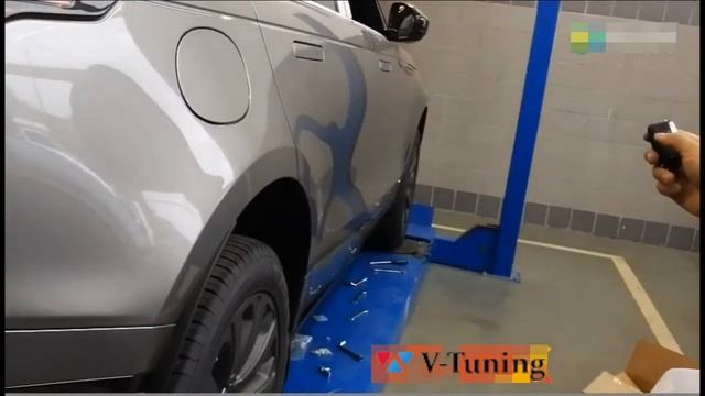 Висувні електричні пороги Range Rover Velar смотреть онлайн