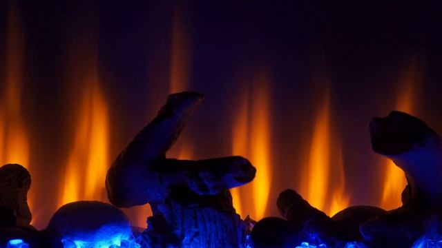 CLEARION™Elite See Through Built-In Electric Fireplace смотреть онлайн