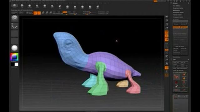 UV'ing in ZBrush Video Tutorial by Josh Robinson on Vimeo~1.mp4 смотреть онлайн