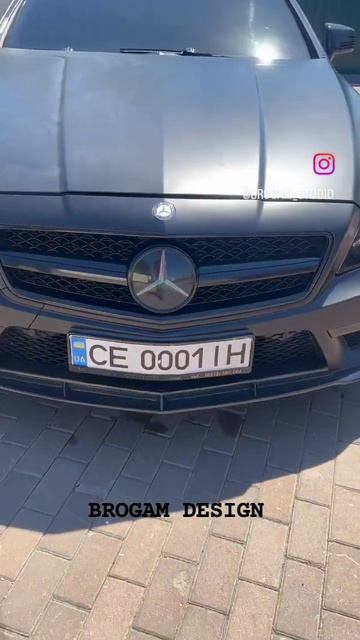 Mercedes Benz CLS 63 AMG with our design body kit смотреть онлайн