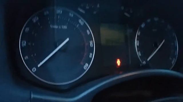 Octavia II 1.9TDi BLS Cold Start -11,5 °C After 20 Hours