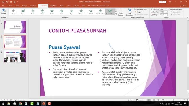 Cara merubah urutan kemunculan animasi di power point | PPT 15 смотреть онлайн