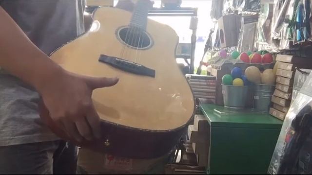 Open Box All Solid Guitar Made in China смотреть онлайн
