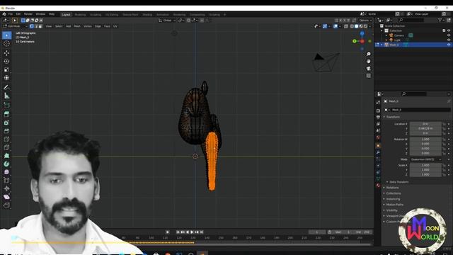 Stylized 3D character modeling in blender 2.92 workspace смотреть онлайн