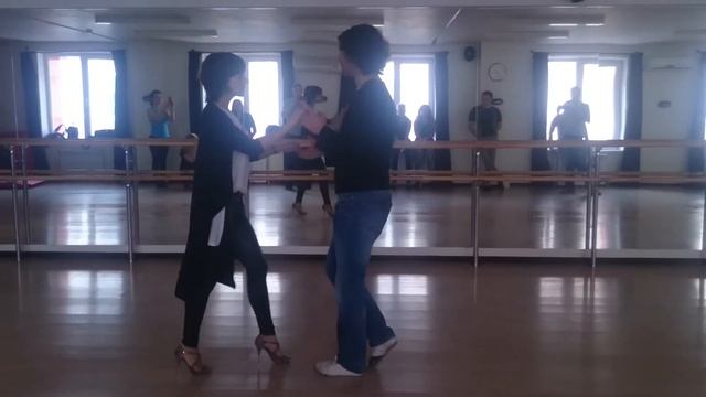Salsa NY с Аней Звягиной (part 2) смотреть онлайн