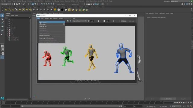 PSOFT Pencil+ 4 for Maya / Render Elements Output смотреть онлайн