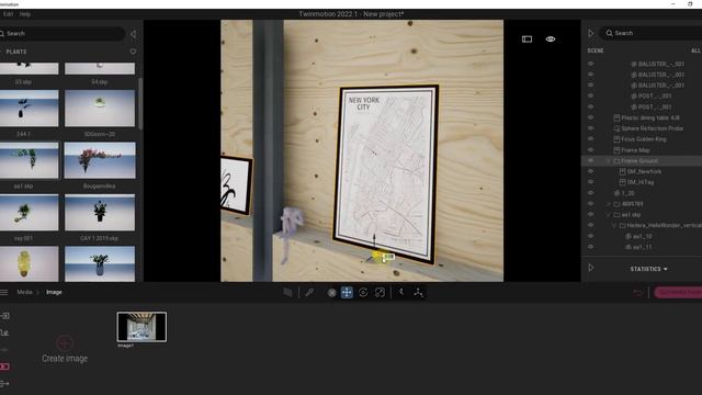 Twinmotion 2022.1 [ Path Tracing ] Tiny Office Render смотреть онлайн