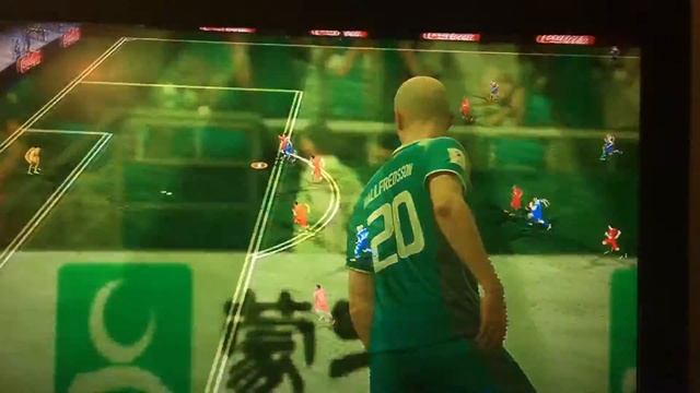 FIFA 18 World Cup mode . Hallfredsson with a strong curling header into the corner from a corner ! смотреть онлайн