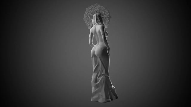 Turntable sculpt woman zbrush 3d print ready смотреть онлайн