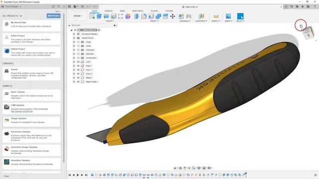 01. Fusion 360 Interface смотреть онлайн