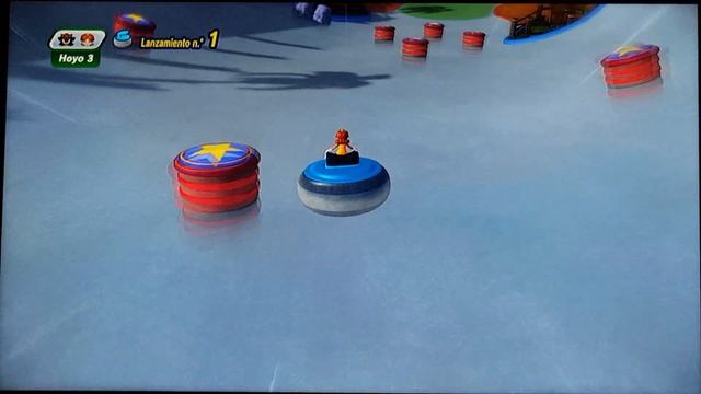 Mario & Sonic Sochi 2014 Hole in one Curling 007 (Team Shadow) смотреть онлайн