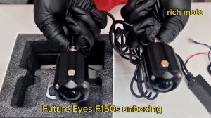 Future eyes F150s auxiliary light unboxing, Ano ang laman ng box?