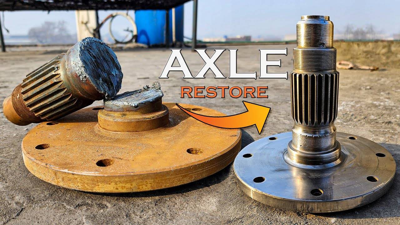 "Восстановление немыслимого: кузнец восстанавливает сломанный полуось!" смотреть онлайн