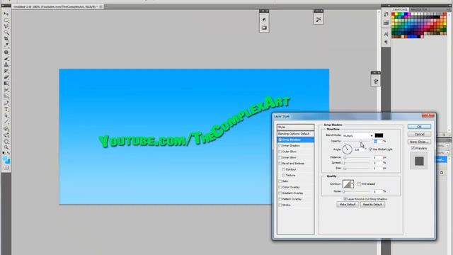 Photoshop Graphic Design - Curling Text смотреть онлайн