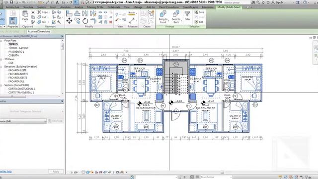 [REVIT]Projeto1_Layout2DAjustesVistas смотреть онлайн