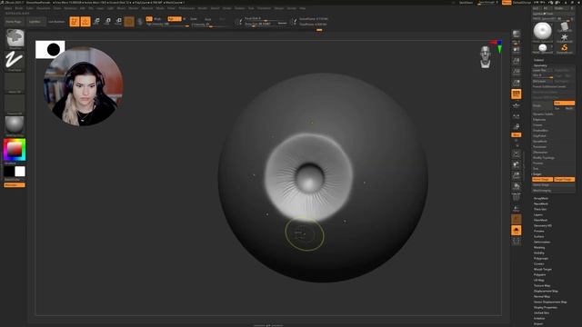 ZBrush Summit Top Tips & Tricks - Creating Character Eyeballs with Stager - Ana Carolina Pereira смотреть онлайн