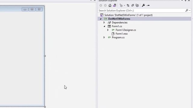 .Net 5 RC2, WinForms, Visual Studio Preview, fix error NETSDK1136 смотреть онлайн