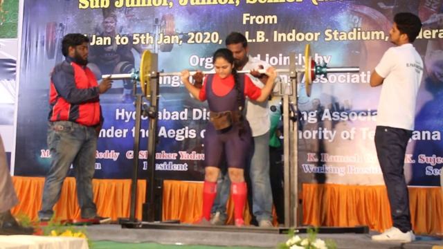 SouthIndia Powerlifting Championship - L.B.Stadium - Hyderabad - Jan 4th 2020 - Video-24 смотреть онлайн