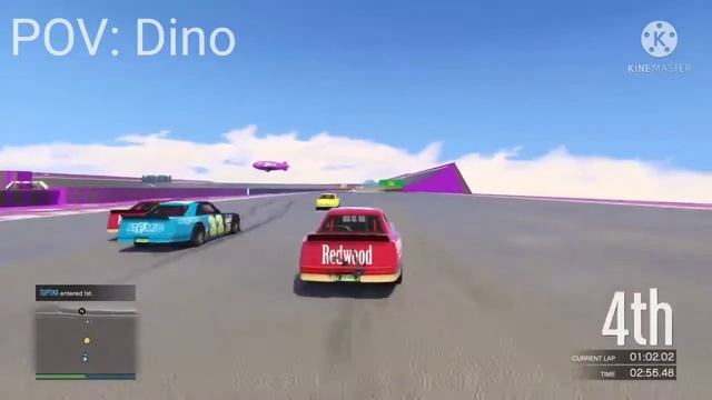 HOTRING Races - GTA 5 (POV: Dino) смотреть онлайн