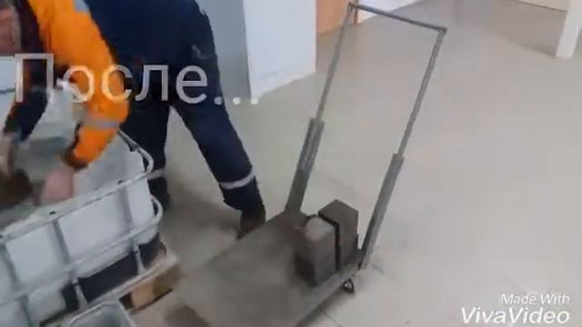 0059 2017 03 29 Тележка для перемещения проб по лаборатории АБК Автодор НС Астана Павлодар, км 1 смотреть онлайн