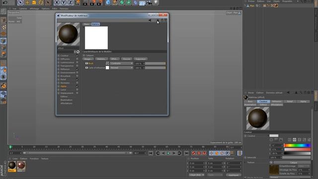 Cinéma4D create a realistic rusty metal. métal rouillé смотреть онлайн