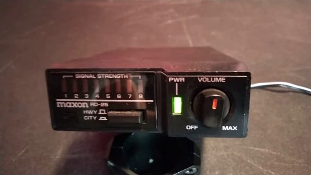 Vintage Maxon RD-25 X&K Band Radar Detector смотреть онлайн