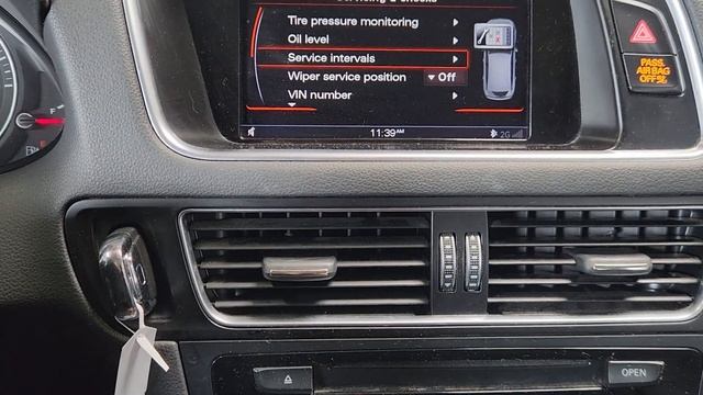 2016-2020 Audi Q5 Service Due Reset!!!