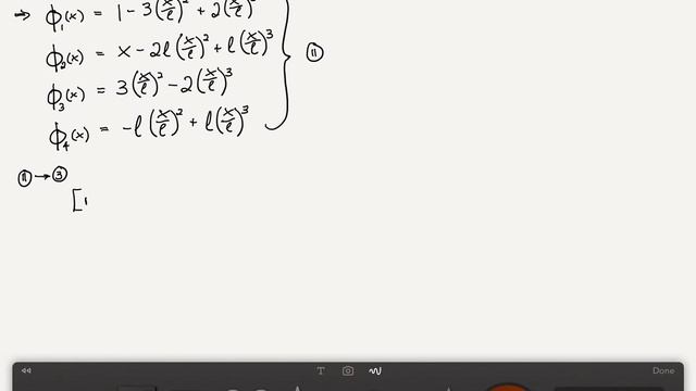 Euler-Bernoulli Beam Finite Element - Deriving the Mass and Stiffness Matrices смотреть онлайн