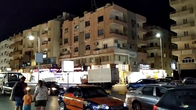 Прогулки по Хургаде (Египет) / Hurghada Marina / ул. Шератон (Sheraton st.) / Мечеть Эль-Мина смотреть онлайн