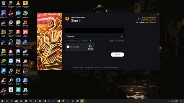 Rockstar Games Launcher Login Error - Error Code 6000.87