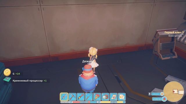 Перестановки, крафт по пути к первому ключу, полевой робот ❄ My Time At Portia ❄ №76 смотреть онлайн