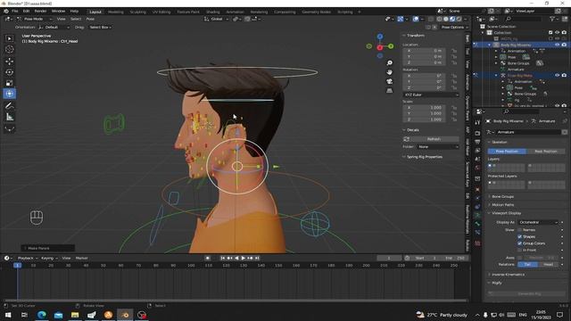 Blender : Rigging Mixamo Characters with Seamless Face Integration Tutorial смотреть онлайн