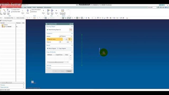 NX 12.0 | SIEMENS | Walkthrough - Transform Path смотреть онлайн