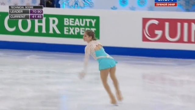 Юлия Липницкая Julia Lipnitskaya ISU Grand Prix of Figure Skating 2014, Barcelona ,произвольная про смотреть онлайн