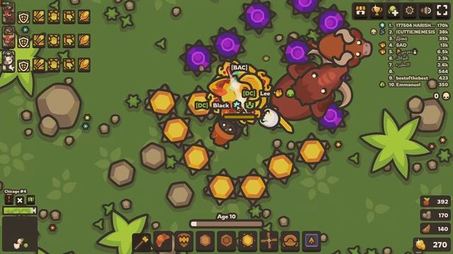 Taming.io How did we manage to protect #1, #2 and #3 in clan competition 85k Golden apples смотреть онлайн