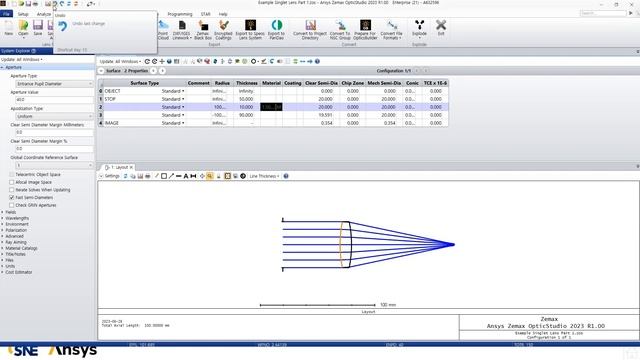 [짤막 광학] Ansys Zemax : 파트 2, 사용자 정의 굴절률에 따른 초점 거리 계산 смотреть онлайн