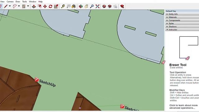 sketchup-desktop organizer tutorial - parts,3D,and exploded смотреть онлайн