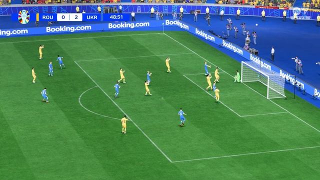 Romania vs Ukraine - UEFA Euro 2024 | Group Stage - Full Match | EA FC 24 Gameplay PC смотреть онлайн