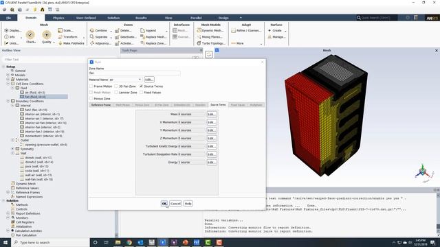 Using Simplified Fan and Condenser Models in Fluent смотреть онлайн