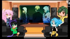 Sk8 react to Reki as Misaki (Sk8 x K Project)