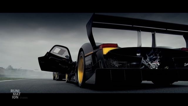 Pagani Zonda R commercial by runimation studios YouTube 1080p смотреть онлайн